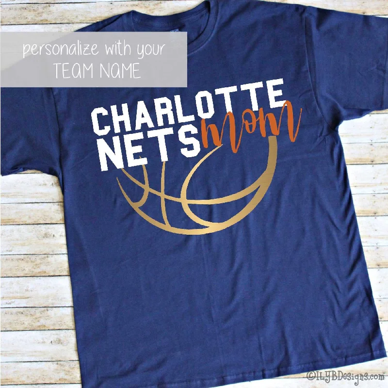 Basketball Mom Shirt - Basketball Dad Shirt - Personalized Basketball Family Shirts Comfortable Short Sleeve Tee Basketball Mom Shirt - Basketball Dad Shirt - Personalized Basketball Family Shirts Comfortable Short Sleeve Tee