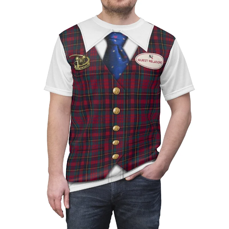 Disney Guest Relations Outfit Shirt, Disney Cast Member Costume Fashionable Short Sleeve Shirt Disney Guest Relations Outfit Shirt, Disney Cast Member Costume Fashionable Short Sleeve Shirt