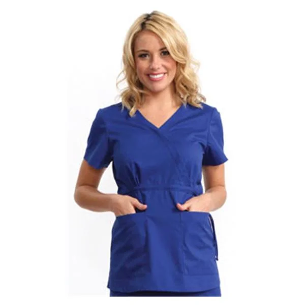 koi Design LLC Shirt Scrub 137 Katelyn Womens Medium Galaxy Blue Each - 137-60-M Cozy Linen Short Shirt koi Design LLC Shirt Scrub 137 Katelyn Womens Medium Galaxy Blue Each - 137-60-M Cozy Linen Short Shirt