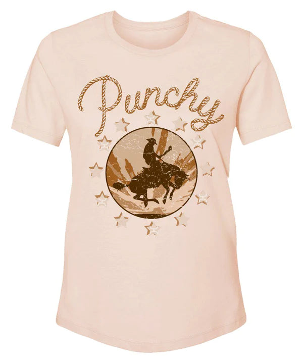 LADIES HOOEY "PUNCHY" TSHIRT Relaxed Cotton Short Shirt