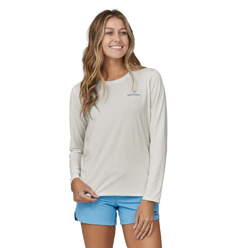 W's L/S Cap Cool Daily Graphic Shirt - Waters - Recycled Polyester Classic Button-Up Short Tee W's L/S Cap Cool Daily Graphic Shirt - Waters - Recycled Polyester Classic Button-Up Short Tee