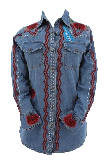 Vintage Collection Star Western Shirt Stylish Printed Short Shirt