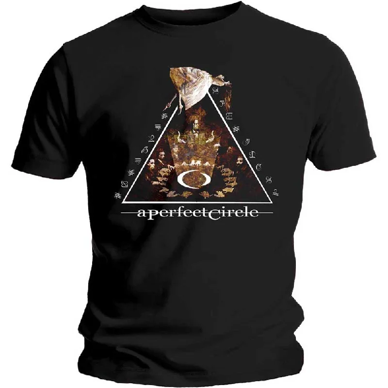 A Perfect Circle | Official Band T-Shirt | Surrender Handmade Hand-knitted Hand-woven A Perfect Circle | Official Band T-Shirt | Surrender Handmade Hand-knitted Hand-woven