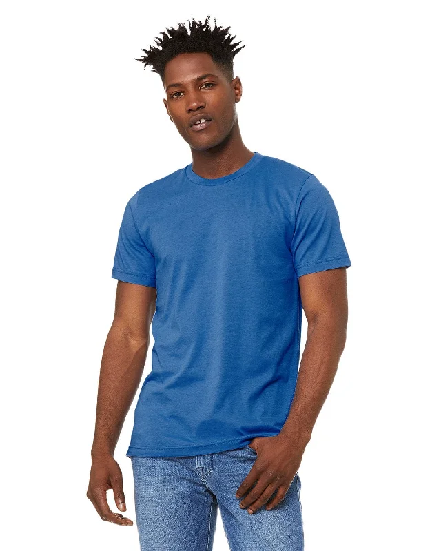 Bella+Canvas Unisex T-Shirt | Columbia Blue Cozy Warm Stylish