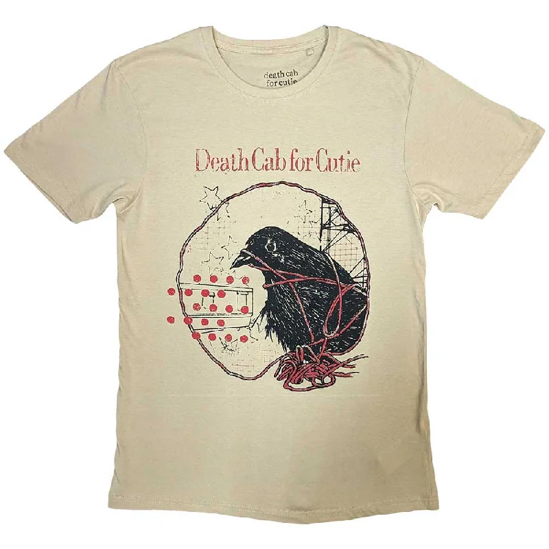 Death Cab for Cutie | Official Band T-Shirt | String Theory Jersey Fabric Tulle Fabric Batik Fabric