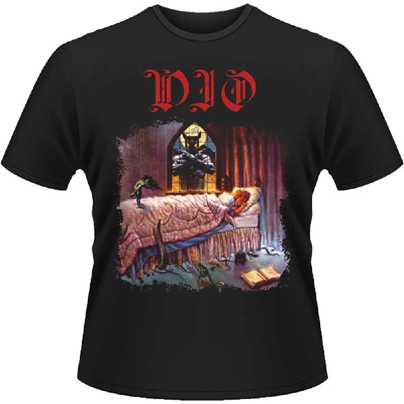 Dio | Official Band T-Shirt | Dream Evil (Back Print) Silk Blend Satin Velvet