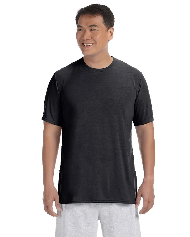 Gildan 4.5 oz. Performance T-Shirt | Black Machine Wash Dry Clean Hand Wash