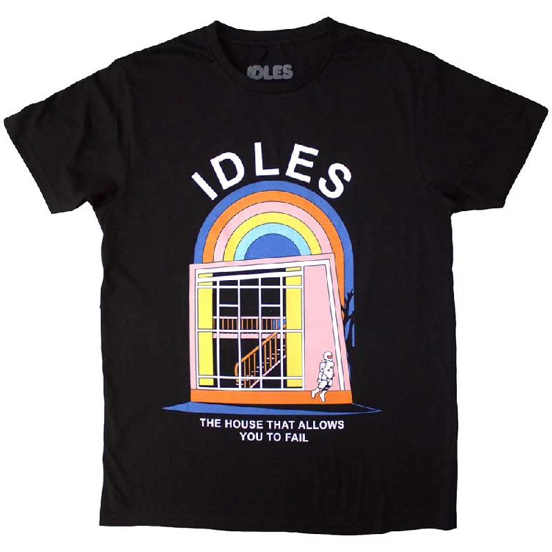 Idles | Official Band T-Shirt | The House Nylon Fabric Polyester Fabric Spandex Fabric