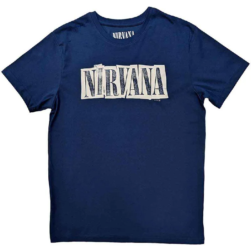 Nirvana | Official Band T-Shirt | Box Logo Front Pockets Side Pockets Patch Pockets