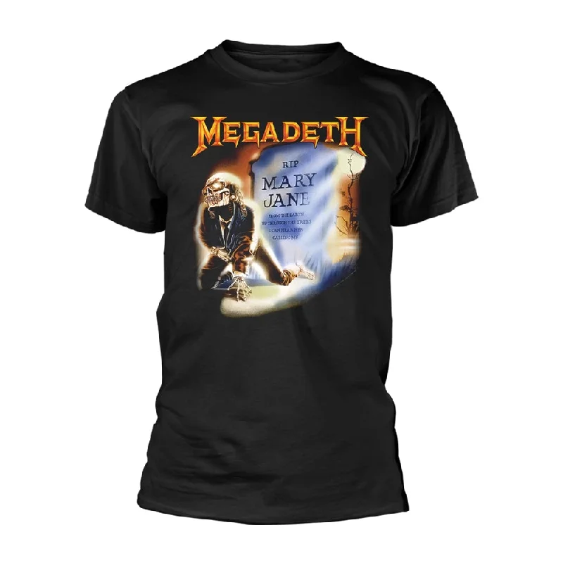 Megadeth | Official Band T-shirt | Mary Jane (back print) Terry Blend Velvet Blend Canvas Blend