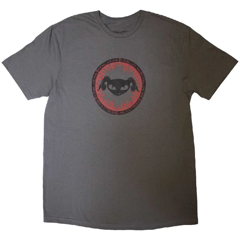 Puscifer | Official Band T-Shirt | Flame Logo Mesh Blend Leather Blend Suede Blend