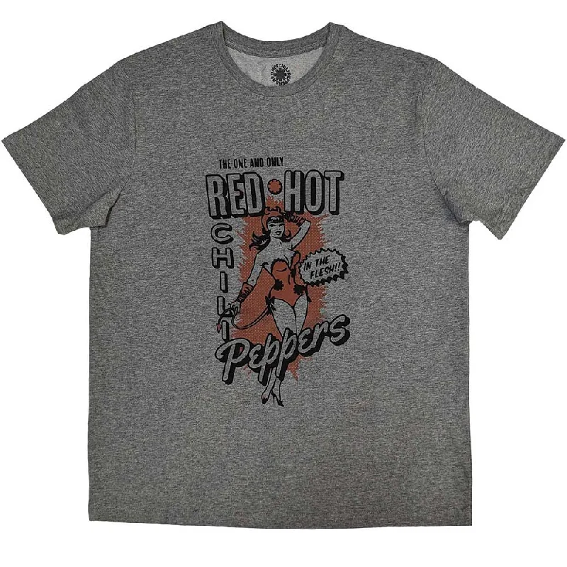 Red Hot Chili Pepperss | Official Band T-Shirt | In The Flesh Spandex Blend Rayon Blend Denim Blend