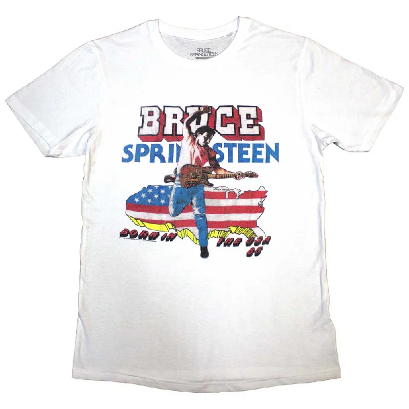 Bruce Springsteen | Official Band T-Shirt | Born In The USA '85 Oversized T-Shirt Spandex breathable