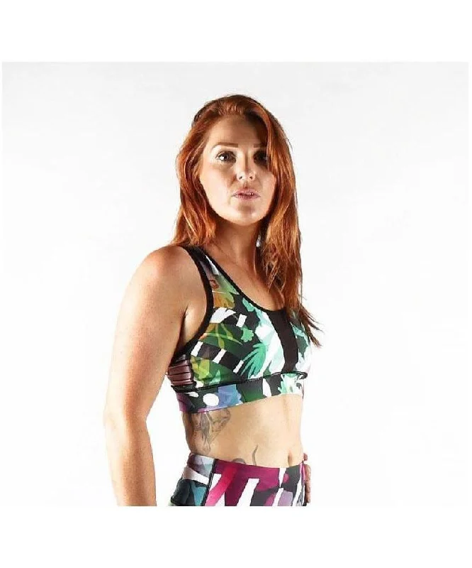 Combat Dollies Botanic Sports Bra Sports Support Bra