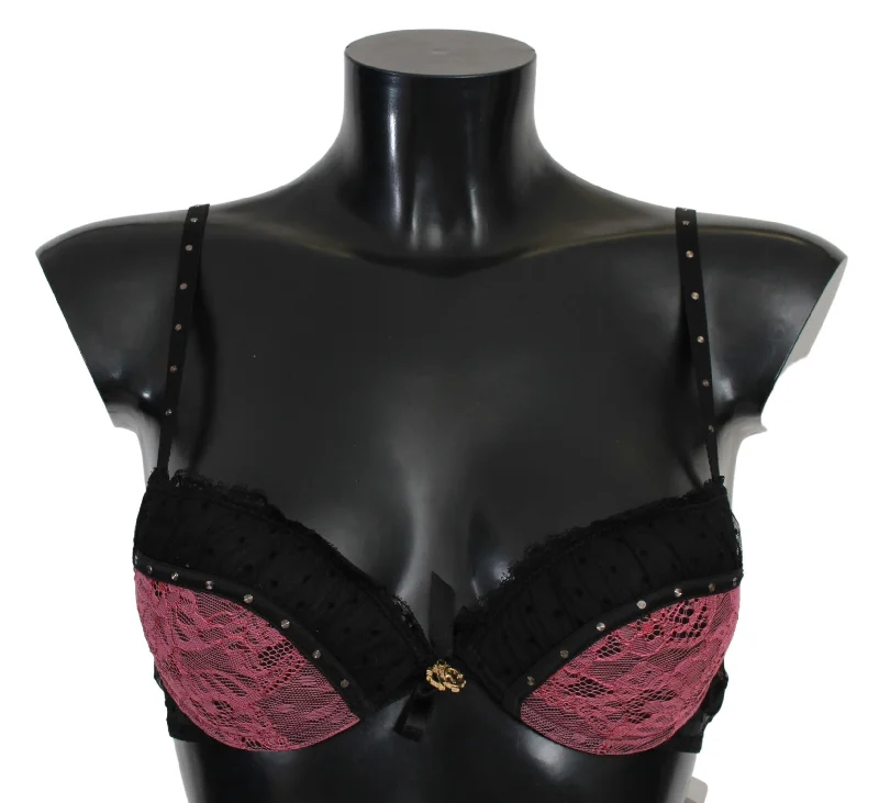 Elegant Black Lace Push-up Bra Soft Lace Bra