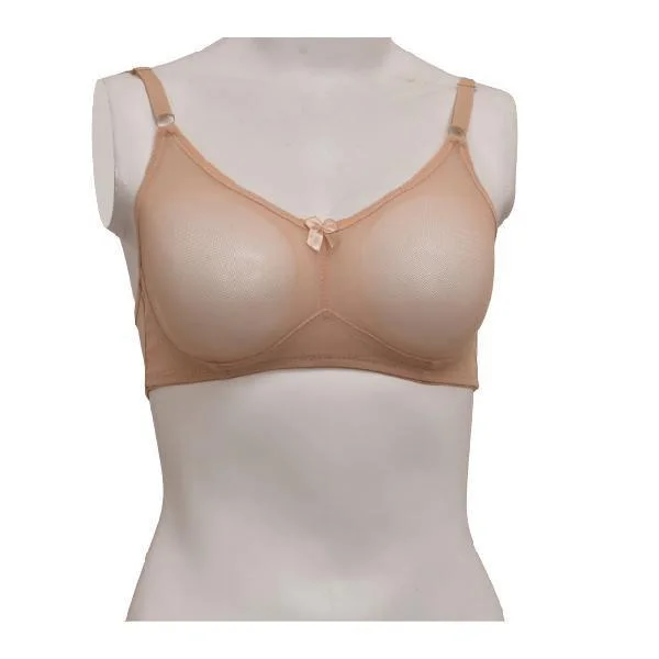 Erotic Plain See-through Bra Sleek Push-Up Bra