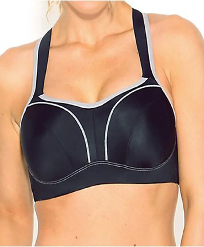 Fit Fully Yours Pauline Underwire Sports Bra, Black Grey | Black Fit Fully Yours Sports Bras Soft Support Bra Fit Fully Yours Pauline Underwire Sports Bra, Black Grey | Black Fit Fully Yours Sports Bras Soft Support Bra