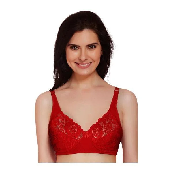 Full Lace Rounded Bust Shaping Bra Minimalist Wireless Bra