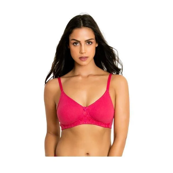 Graceful Double Layered Wireless Bra Breathable Full Coverage