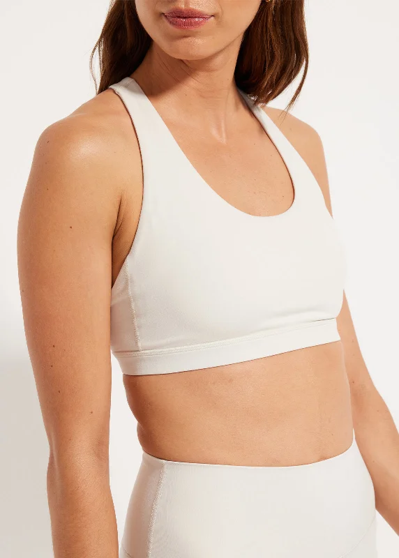 In Motion Racer Bra Cotton Comfort Bra