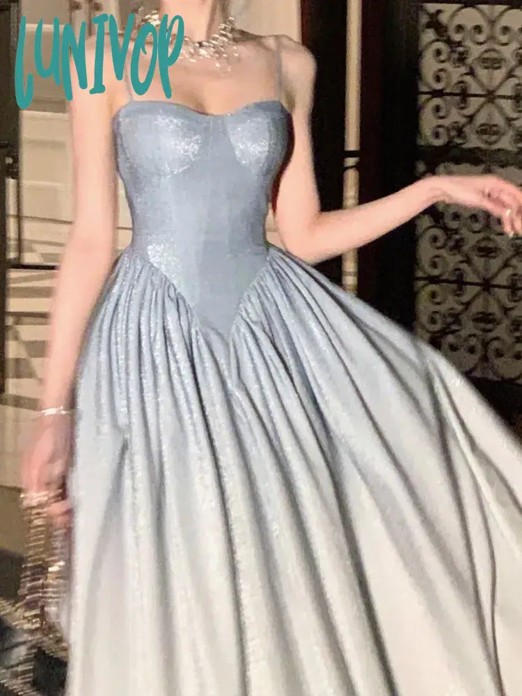 Lunivop Elegant Party Short Dresses for Women New Summer Vintage Spaghetti Strap Casual Female Clothes Wedding Birthday Midi Dress Fashionable Polka Dot Midi Dress Lunivop Elegant Party Short Dresses for Women New Summer Vintage Spaghetti Strap Casual Female Clothes Wedding Birthday Midi Dress Fashionable Polka Dot Midi Dress