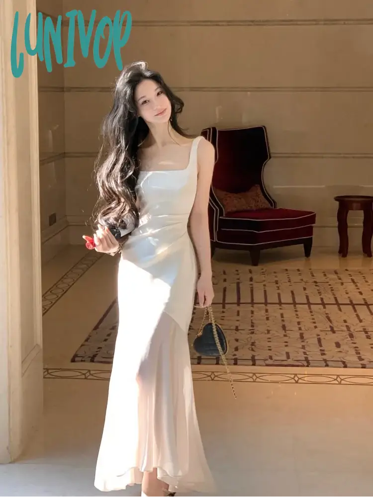 Lunivop Women Elegant Luxury Party Prom Midi Dress Summer Solid Irregular Mesh Straps Princess Vestidos Slim Ruched Women Mermaid Dress Stylish Animal Print Midi Dress Lunivop Women Elegant Luxury Party Prom Midi Dress Summer Solid Irregular Mesh Straps Princess Vestidos Slim Ruched Women Mermaid Dress Stylish Animal Print Midi Dress