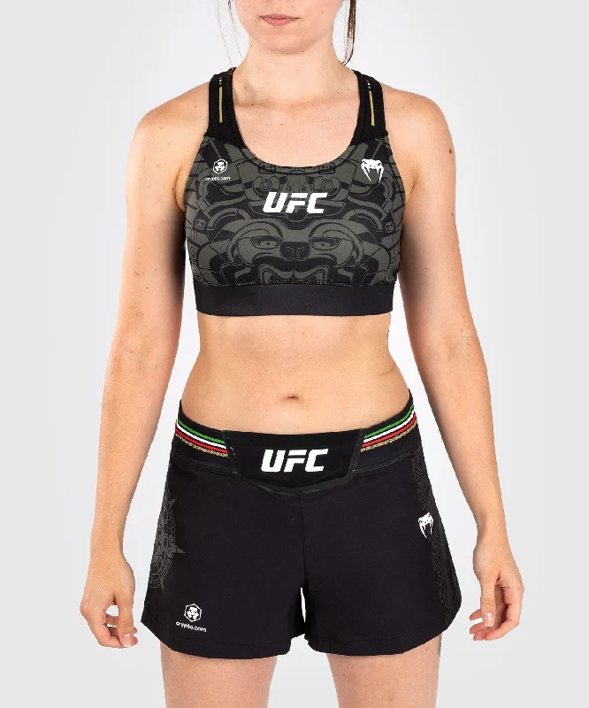 Noche UFC by Venum Authentic Fight Night Women’s Sports Bra - Black Chic Lace Bralette