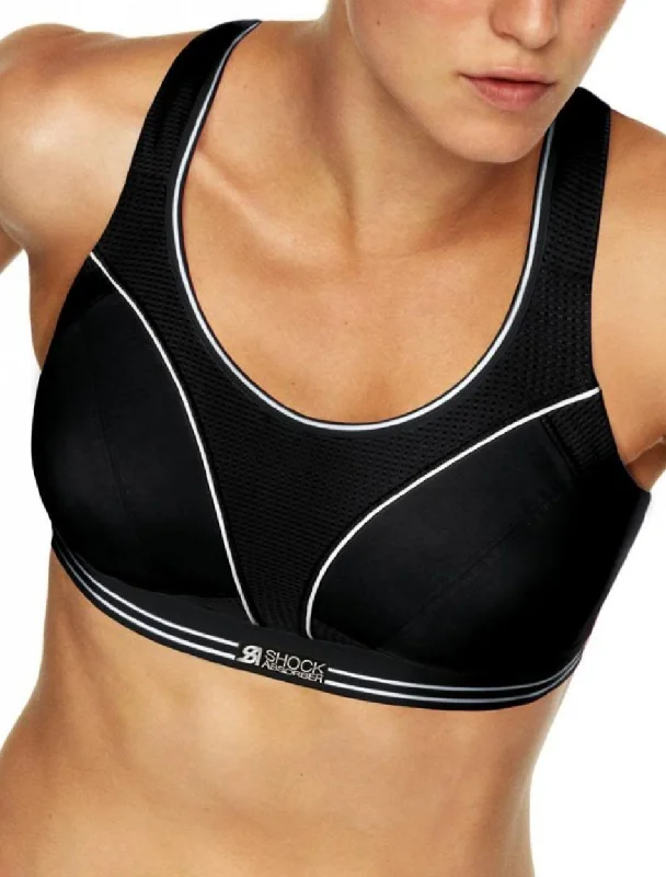 Shock Absorber Ultimate Run Bra, Black | Black Non Wired Sports Bras Full Coverage Bra Shock Absorber Ultimate Run Bra, Black | Black Non Wired Sports Bras Full Coverage Bra
