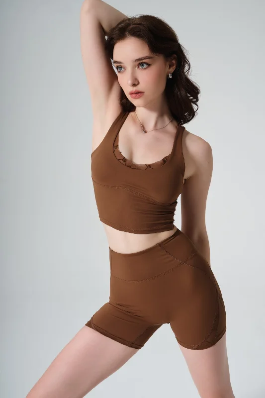 Sylvie Monogram Bra - Gingerbread Contour Bra Style