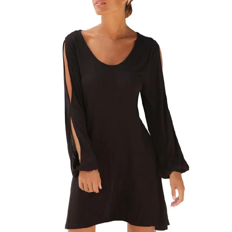 Beach Style Mini Dress Fashionable Off-Shoulder Mini Dress