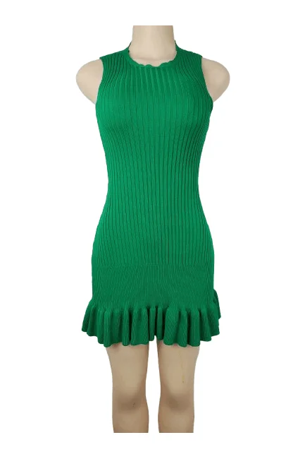 Shein women's green mini dress size S Classic White Mini Dress