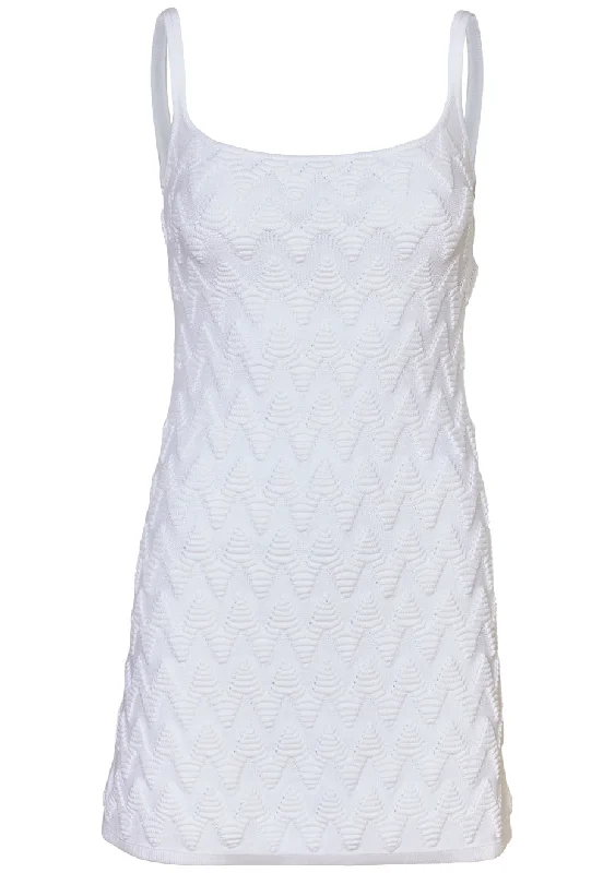 Sleeveless Knit Mini Dress Chic Sleeveless Mini Dress