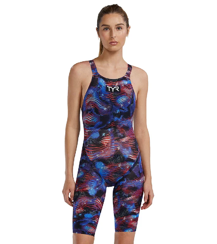 TYR Women's Avictor 2.0 USA Open Back Tech Suit Swimsuit USA Adjustable Strap Swimsuit TYR Women's Avictor 2.0 USA Open Back Tech Suit Swimsuit USA Adjustable Strap Swimsuit