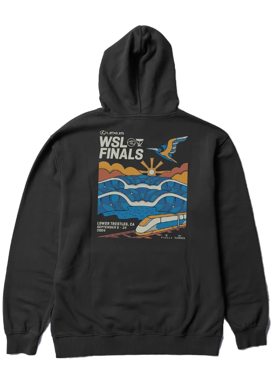 2024 Lexus WSL Finals Hoodie (Black) Hoodie with Lace Feminine Delicate