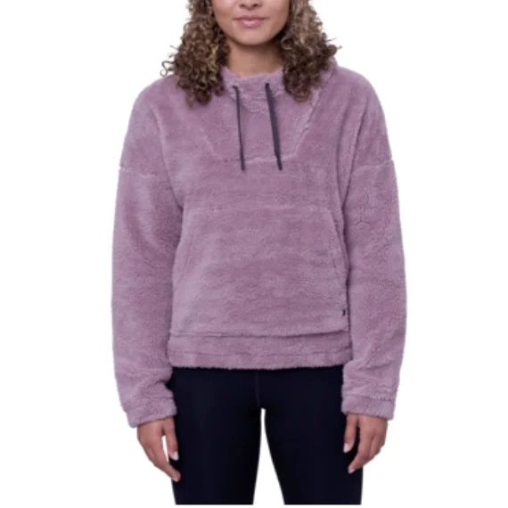 686 Sherpa Womens Hoody Hoodie with Applique Textured Unique