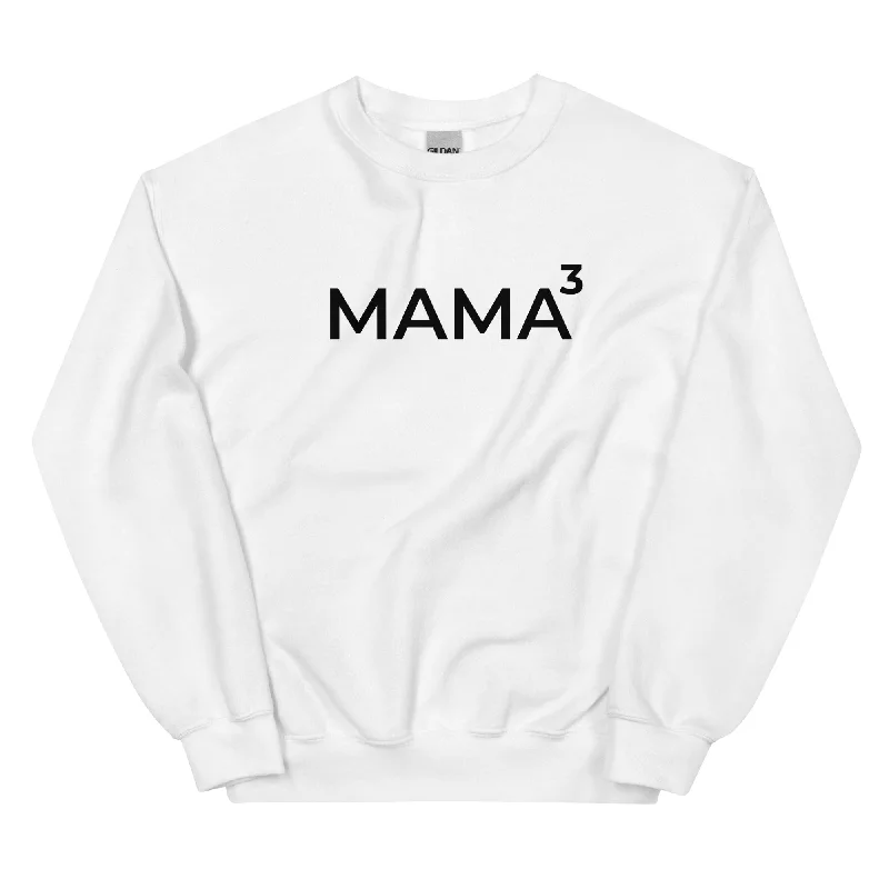 Mama Cubed Sweatshirt Hoodie with Toggle Buttons Decorative Unique