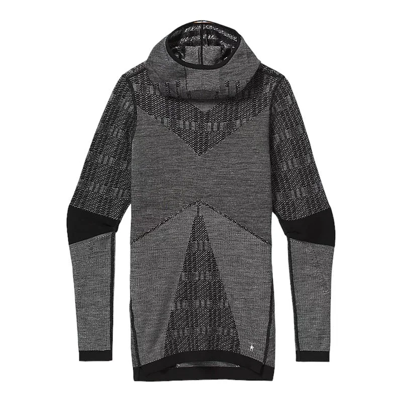 Women's Intraknit™ Thermal Max Merino Base Layer Pattern Hoodie Hoodie with Drop Shoulder Relaxed Streetwear