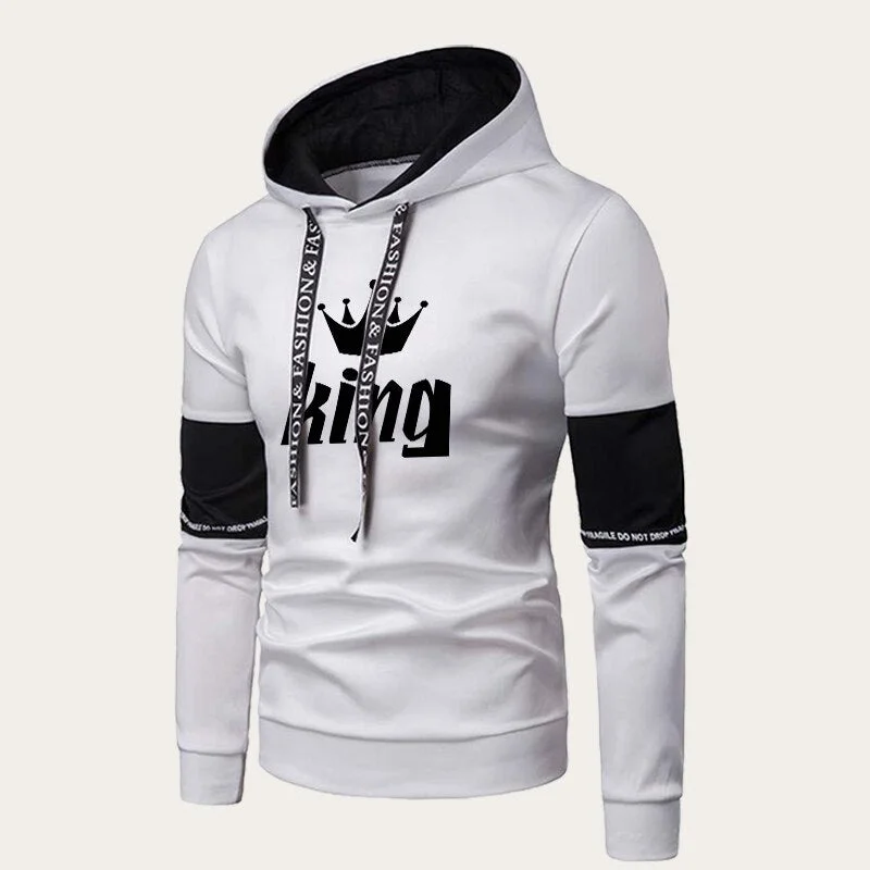 King Hoodie White