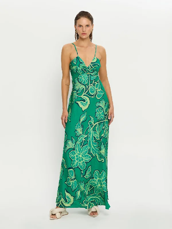 Fiora Maxi Dress Chic Button-Up Maxi Dress