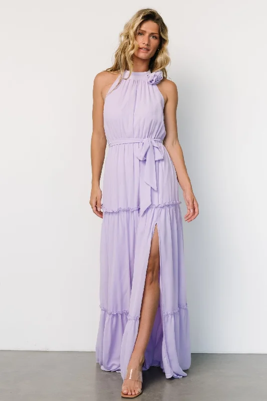 Maelle Maxi Dress | Lavender Classic Tulle Maxi Dress