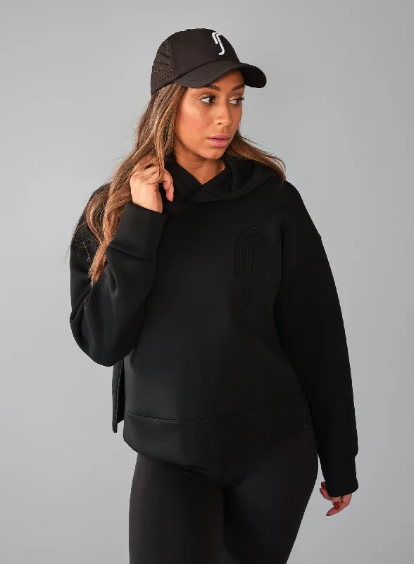 Women's Scuba Hoodie Hoodie with Mesh Breathable Sporty