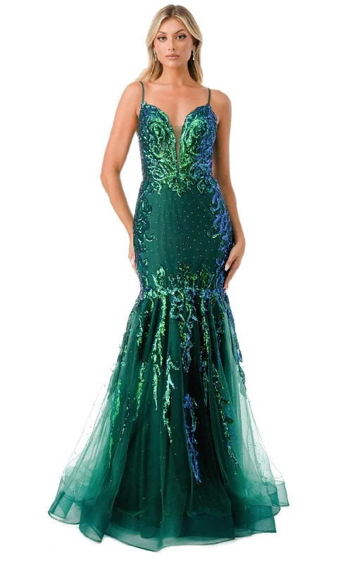 Aspeed Design L2659 - Sequin Trumpet Prom Dress