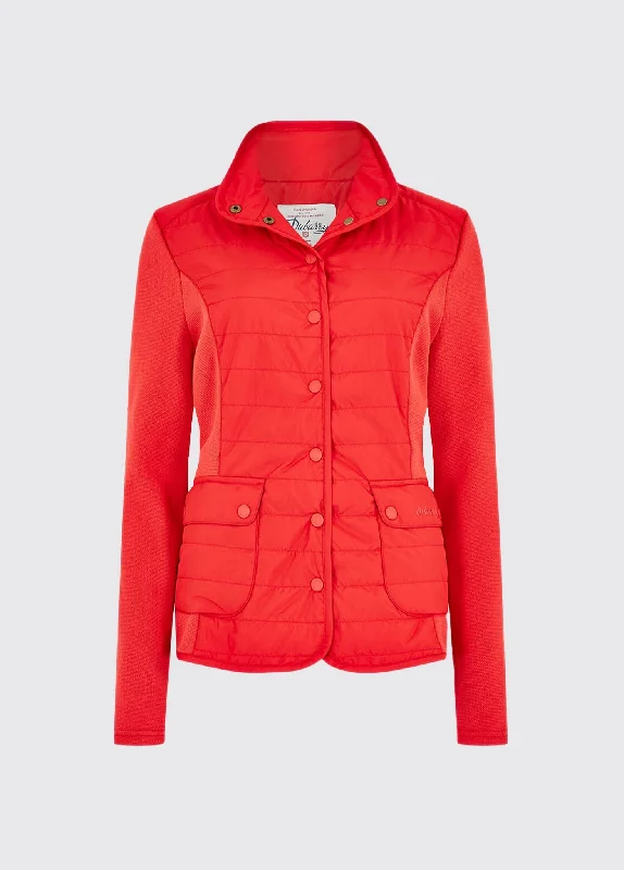 Terryglass jacket - Poppy V-Neck Jacket Boat Neck Jacket Square Neck Jacket