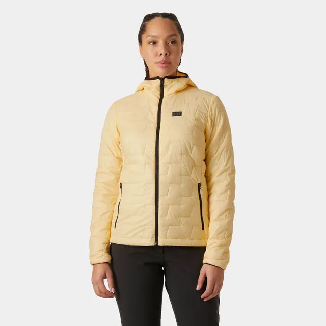 Helly Hansen Women's LIFALOFT™ Hooded Insulated Jacket Welt Pockets Slit Pockets Flap Pockets