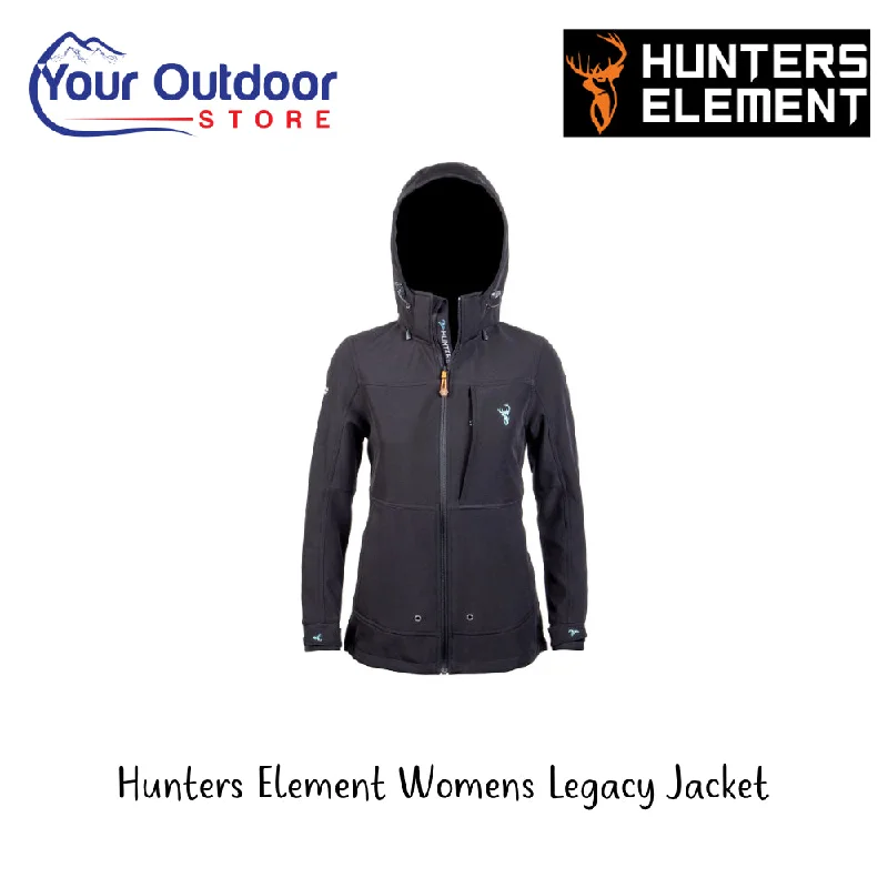 Hunters Element Womens Legacy Jacket Elasticated Jacket Padded Jacket Insulated Jacket