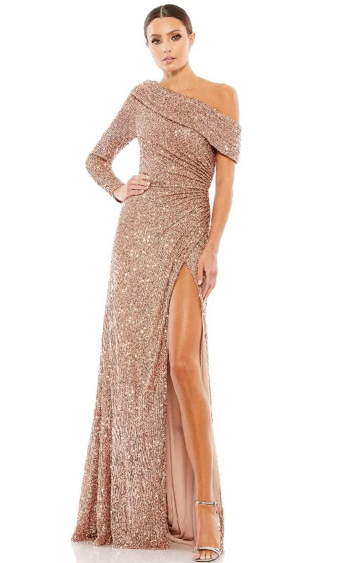 Ieena Duggal 26571 - Sequined Sheath Evening Gown