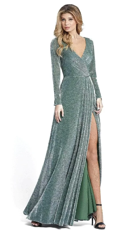 Ieena Duggal - 49088 High Slit A-Line Dress