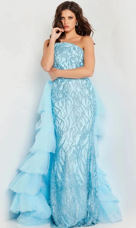Jovani 26119 - Glitter Fitted Prom Dress