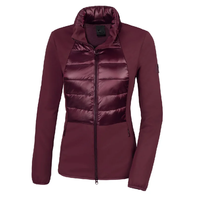 Pikeur Hybrid Ladies Jacket Notch Collar Jacket Peter Pan Collar Jacket Cowl Neck Jacket