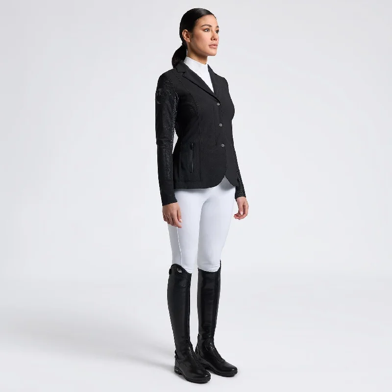 REVO Perforated Light Tech Knit Zip Riding Jacket Welt Pockets Slit Pockets Flap Pockets REVO Perforated Light Tech Knit Zip Riding Jacket Welt Pockets Slit Pockets Flap Pockets